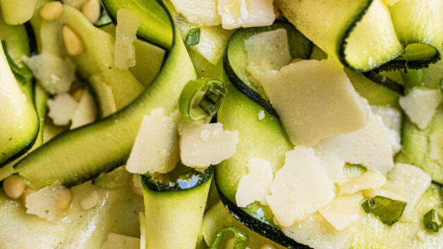 Aux Dés Calés Paris cuisine fait maison courgette parmesan
