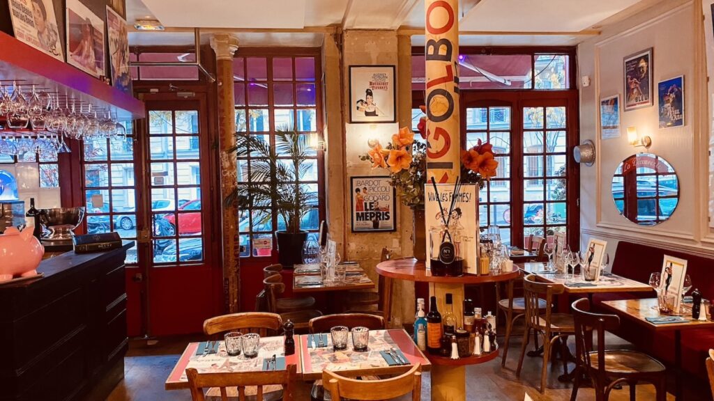 BISTROT À L&rsquo;AFFICHE Paris interieur