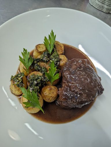 Bistrot La Rémoulade Bordeaux plat en sauce