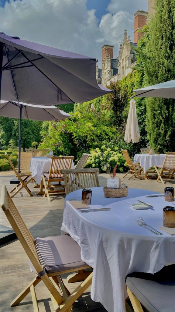 Château de l&rsquo;Epinay exterieur restaurant gastronomique