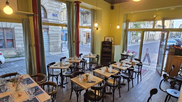 Clochette et Fourchette restaurant Bordeaux interieur
