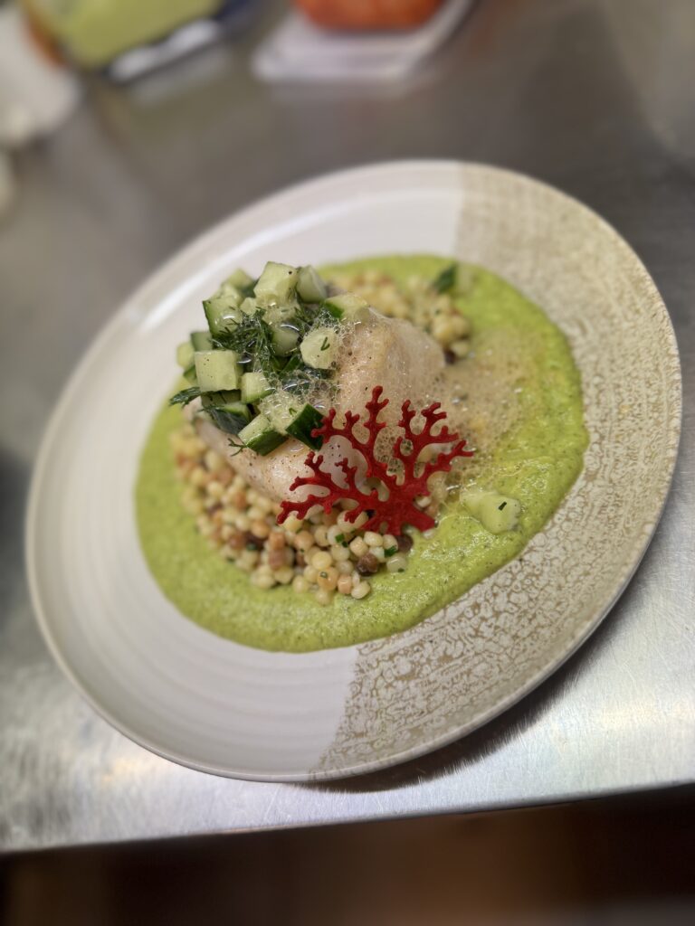 L&rsquo;Echalote restaurant Etampes gastronomie poisson