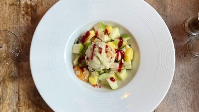 La Baraque d’Olivier Lozanne salade fraiche