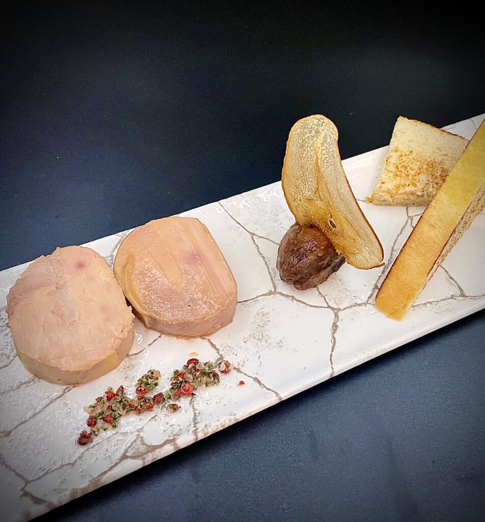 La Fumée du Gabut restauralt La Rochelle bloc de foie gras