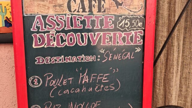 L’ailleurs café ajaccio ardoise