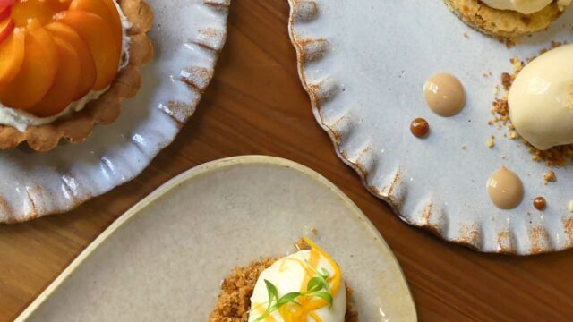 Maison Devaux restaurant Rion des Landes entremets