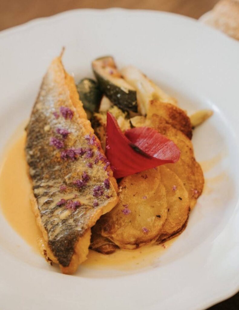 filet de daurade brasserie longchamp marseille