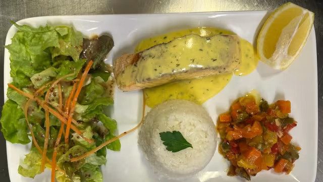 pave de saumon Le Quai Gourmand 2 marseille