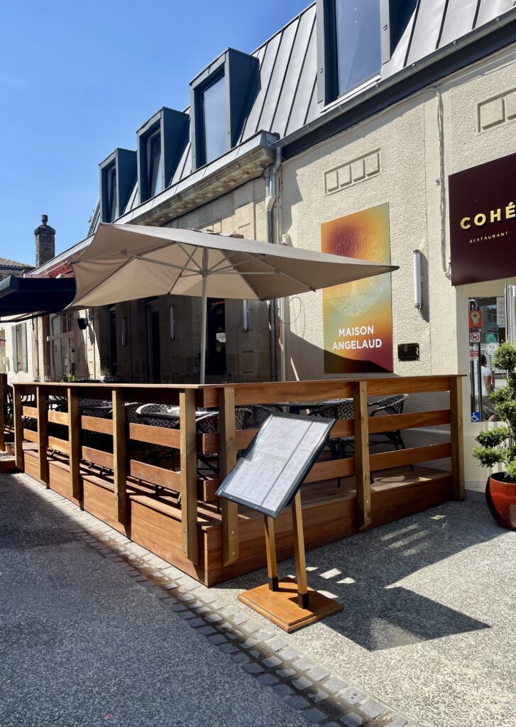 restaurant Le Cohé à Pessac pres de Bordeaux exterieur