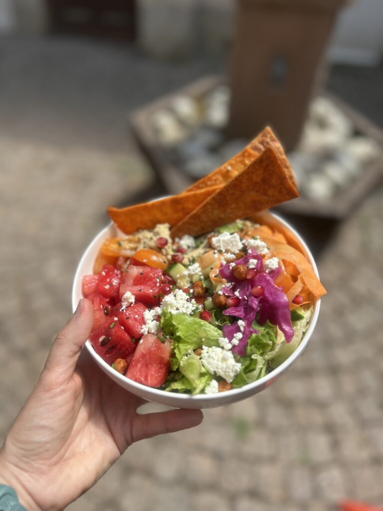 restaurant P&rsquo;tea Bonheur Guerande salade