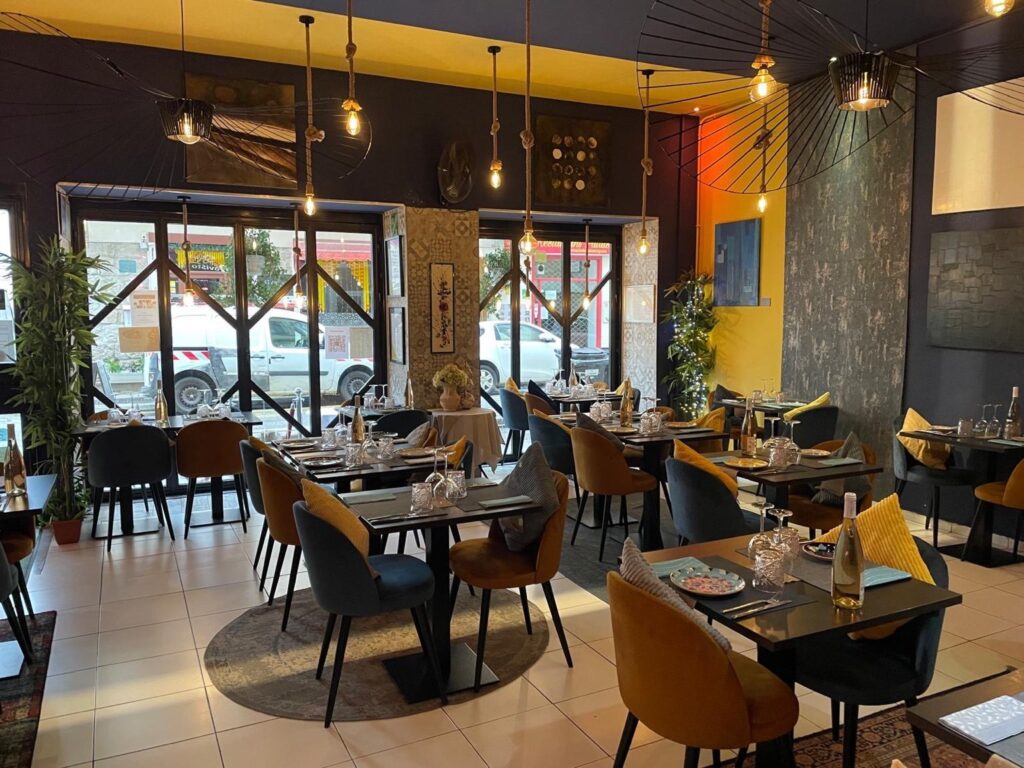 Davisto restaurant Italien a Nice interieur