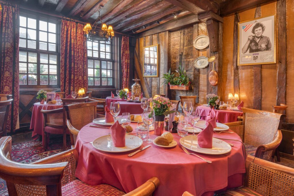 La Couronne restaurant Rouen salle interieur