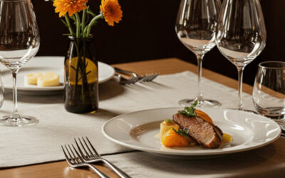 L&rsquo;art de la table : 5 astuces pour dresser une table digne d&rsquo;un grand restaurant