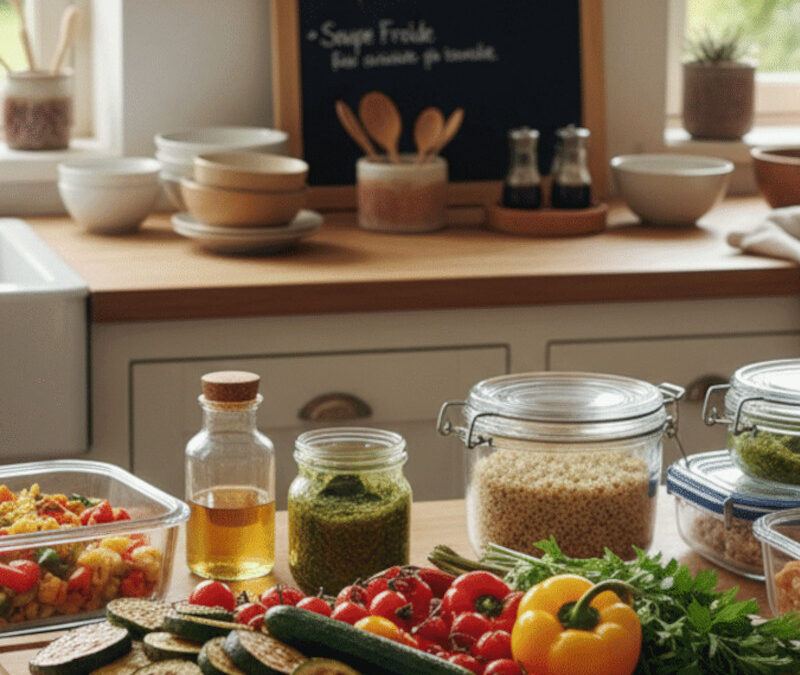 Batch cooking à la française : planifier ses repas avec goût