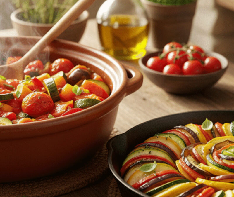 Enquête sur l’origine et l’évolution d’un plat emblématique: La ratatouille : mythe et réalité