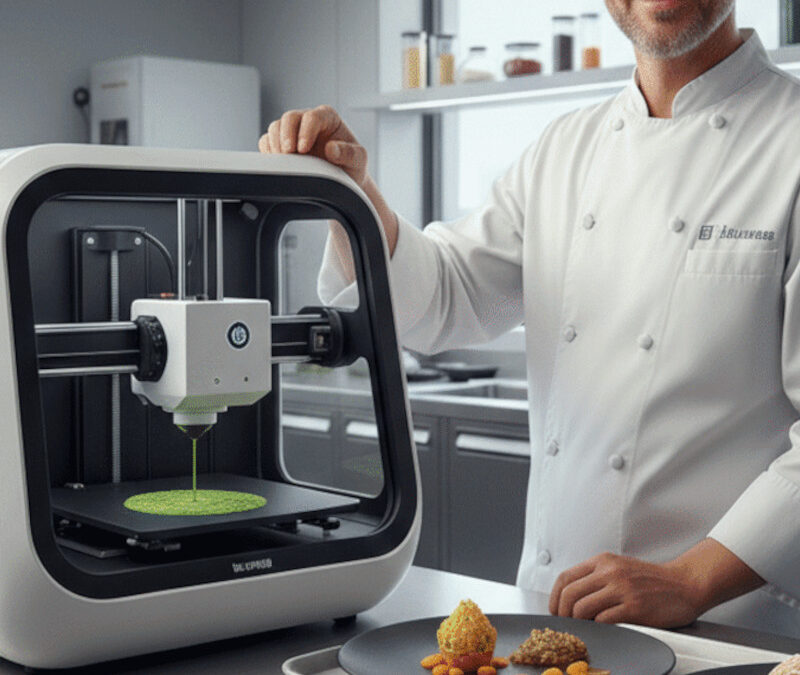 L&rsquo;Impression 3D alimentaire : Fantaisie high-tech ou futur de notre assiette ?