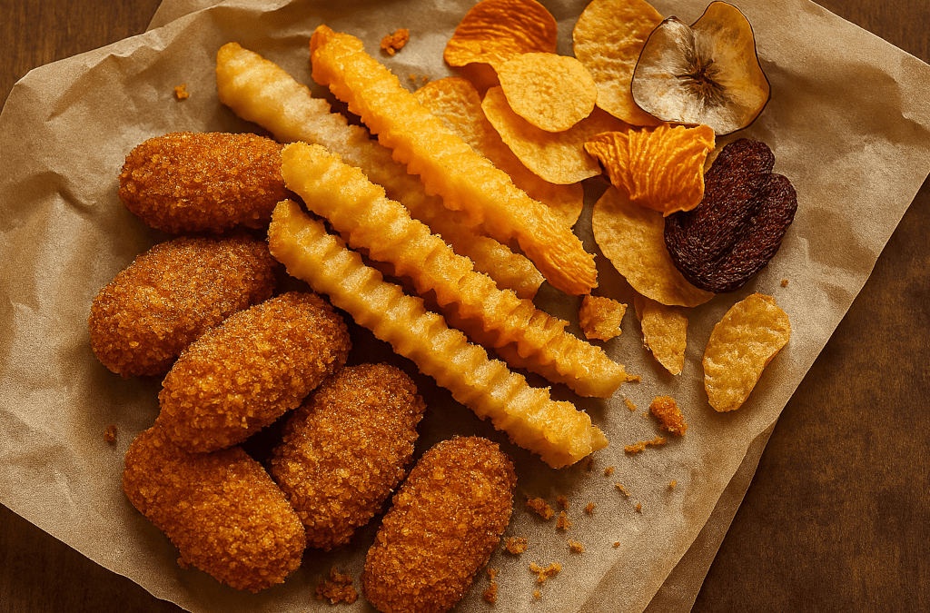 Créer du croustillant : Panure, friture, déshydratation — les textures qui claquent