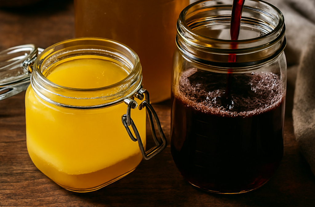 L’art de la clarification : Comment transformer le beurre, les bouillons et le vin en élixirs de chef