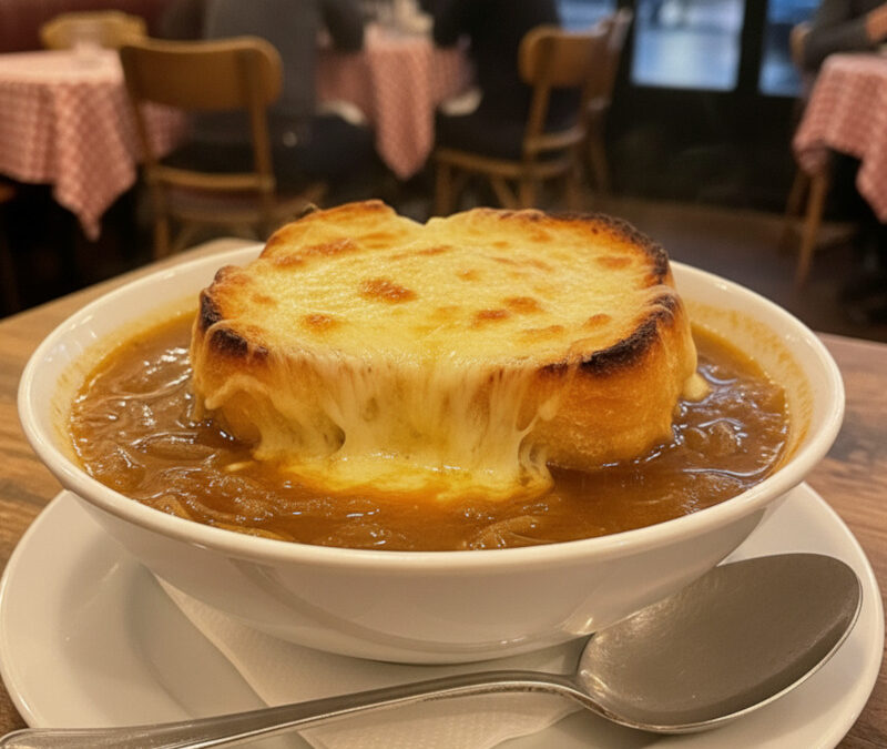 La gratinée des Halles : L&rsquo;histoire secrète et l&rsquo;actualité brûlante de la soupe à l&rsquo;oignon