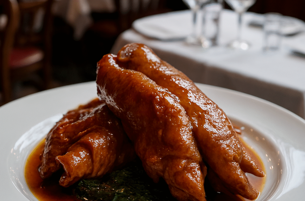 Le secret du pied de porc : la technique de chef pour une gélatine parfaite