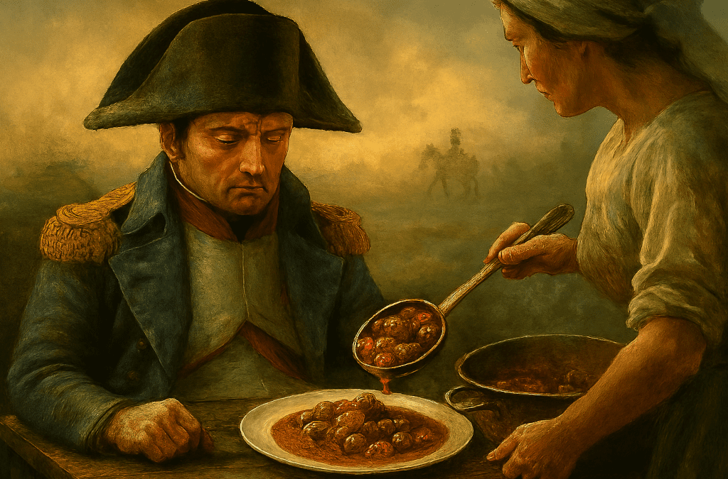 Le Veau Marengo : plat de victoire ou offrande divine ? Histoire, légende et actualité d’une recette impériale
