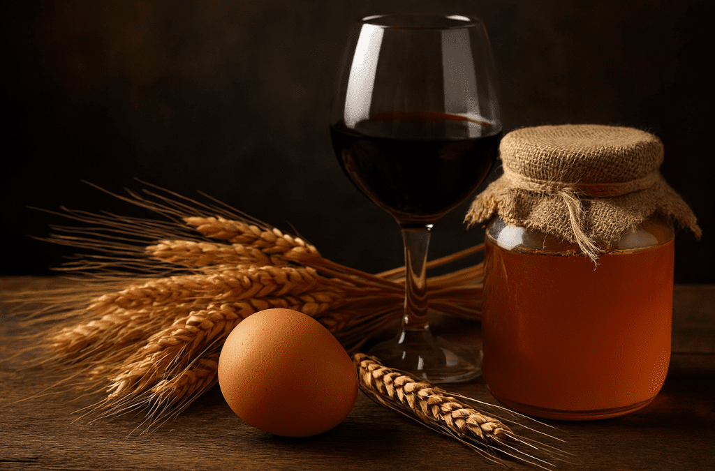 Les aliments sacrés de la tradition Française : des symboles millénaires dans nos assiettes