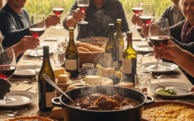 Quand la cuisine célèbre le vin : Les plats traditionnels des fêtes des vendanges