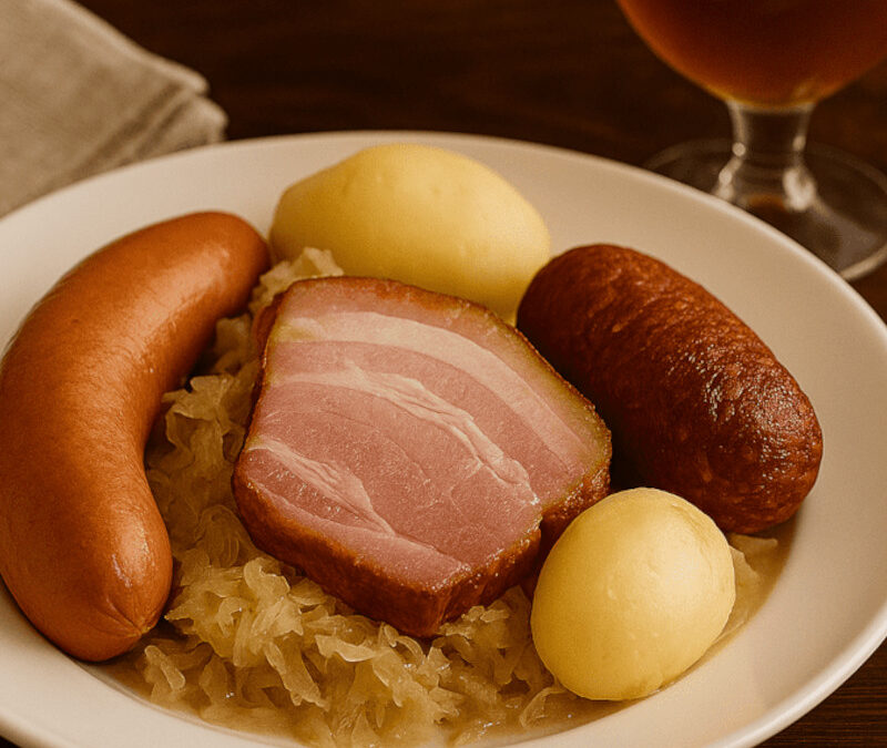 La choucroute garnie : Histoire, patrimoine et actualité du plat emblématique Alsacien