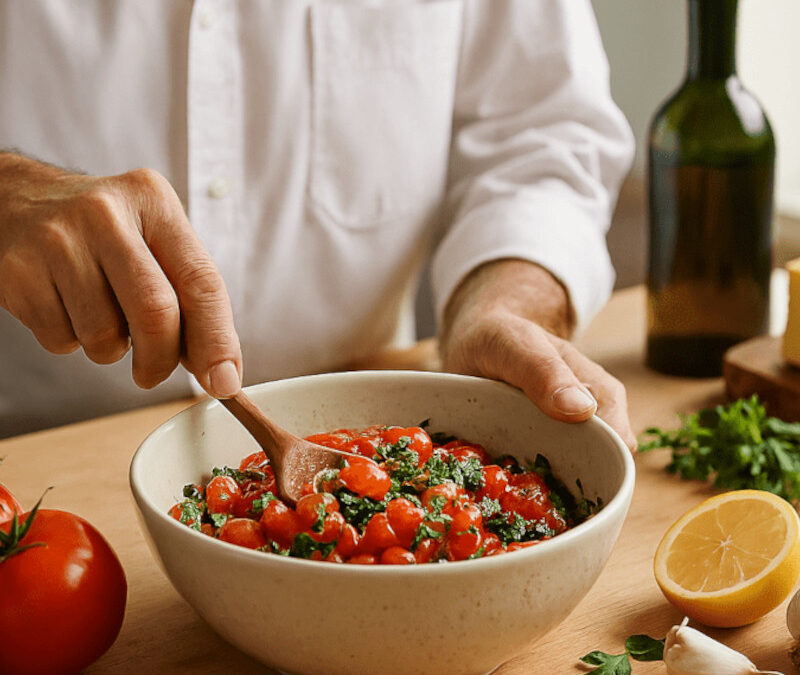 La sauce vierge : L&rsquo;histoire de cette sauce Française née du rejet du beurre