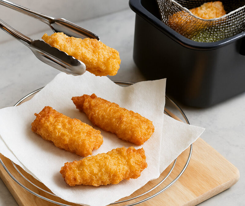 Comment conserver le croustillant des aliments frits : Science, techniques et astuces de chefs