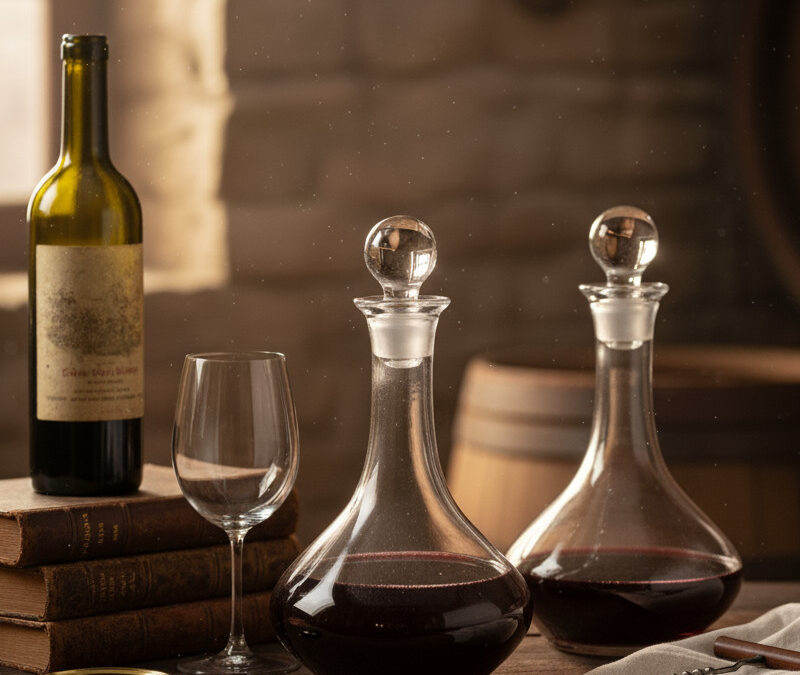 Faut-il décanter le vin ou pas ? Mythe, science et bonnes pratiques