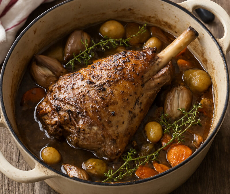 Gigot de 7 heures : L’agneau mijoté qui devient un nuage fondant
