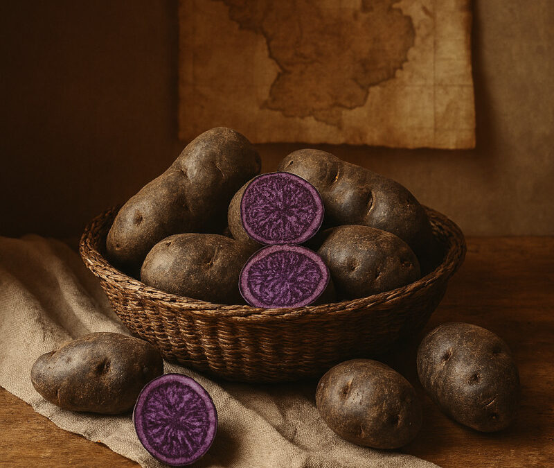 La Vitelotte : Histoire, origine et renaissance d&rsquo;une pomme de terre oubliée