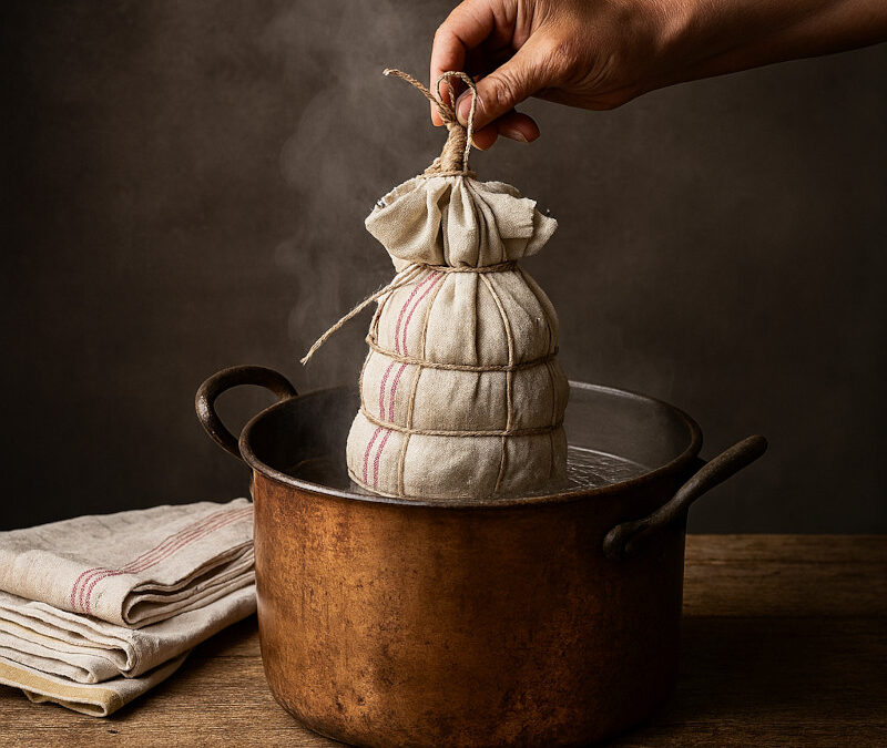 La cuisson au torchon : Histoire, technique et renaissance d&rsquo;une tradition