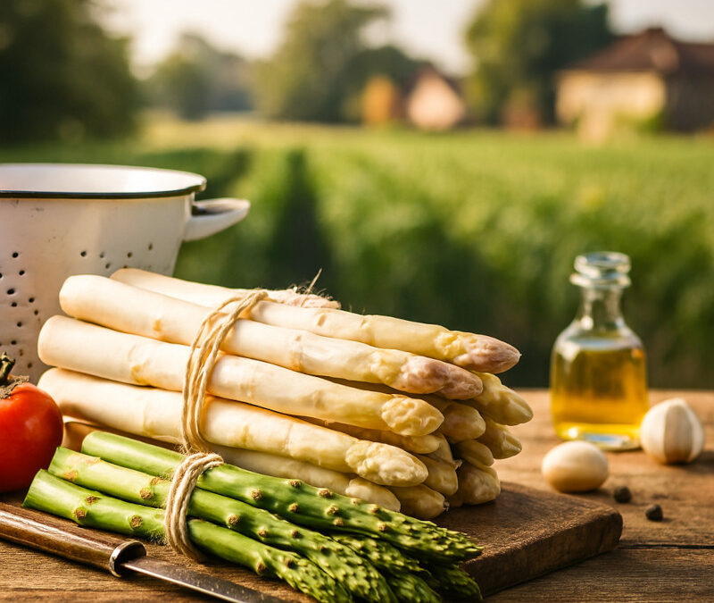 L’asperge française : terroir, variétés et astuces de cuisson