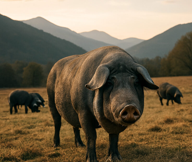 Le Porc Noir de Bigorre : Histoire d’une race sauvée de l’extinction et trésor d’AOP