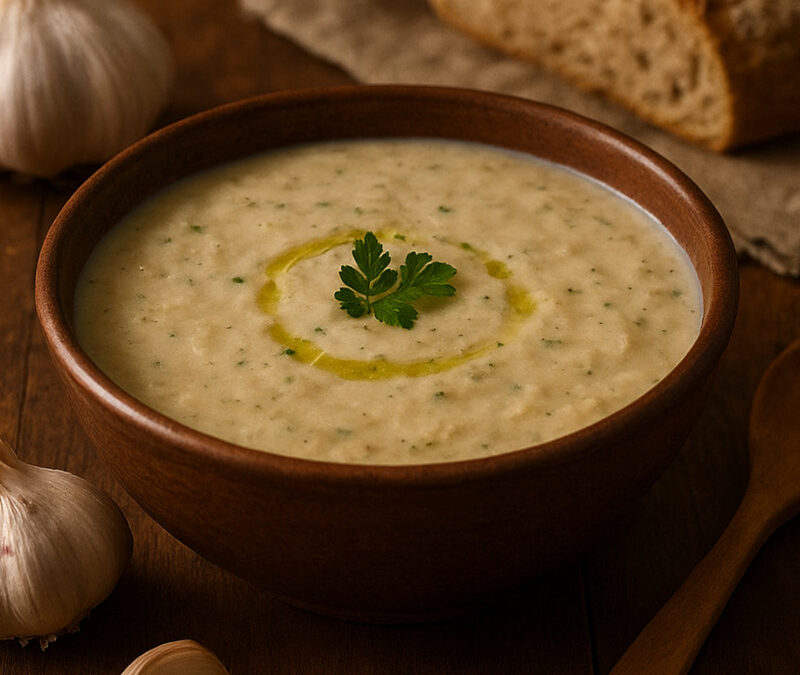 Le Tourin blanchi à l’ail : Histoire, tradition et renaissance d’une soupe paysanne Française