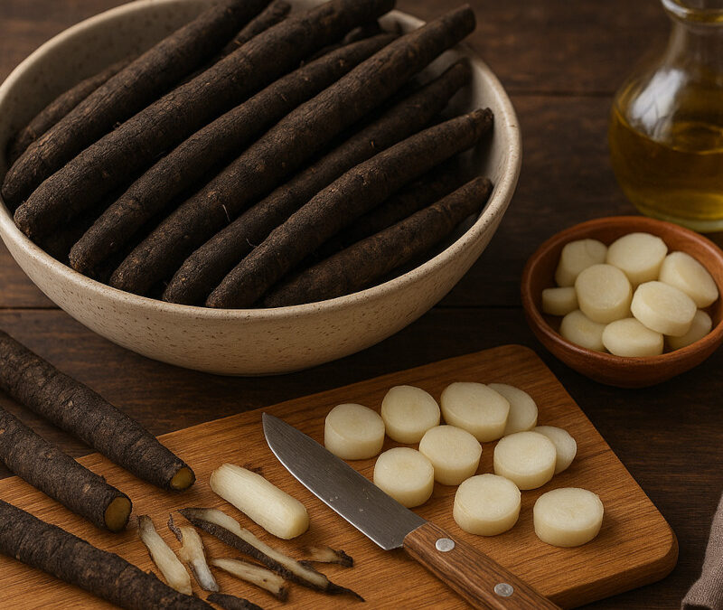 Le salsifis noir : pourquoi les chefs l’adorent pour sa douceur unique