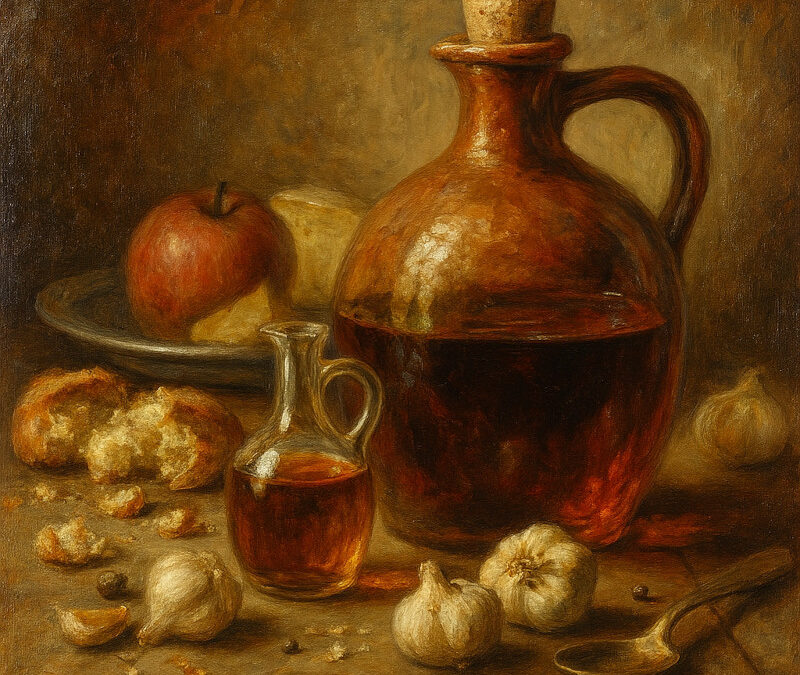 Le vinaigre : Deux mille ans d’histoire en cuisine et le trésor des vinaigres français