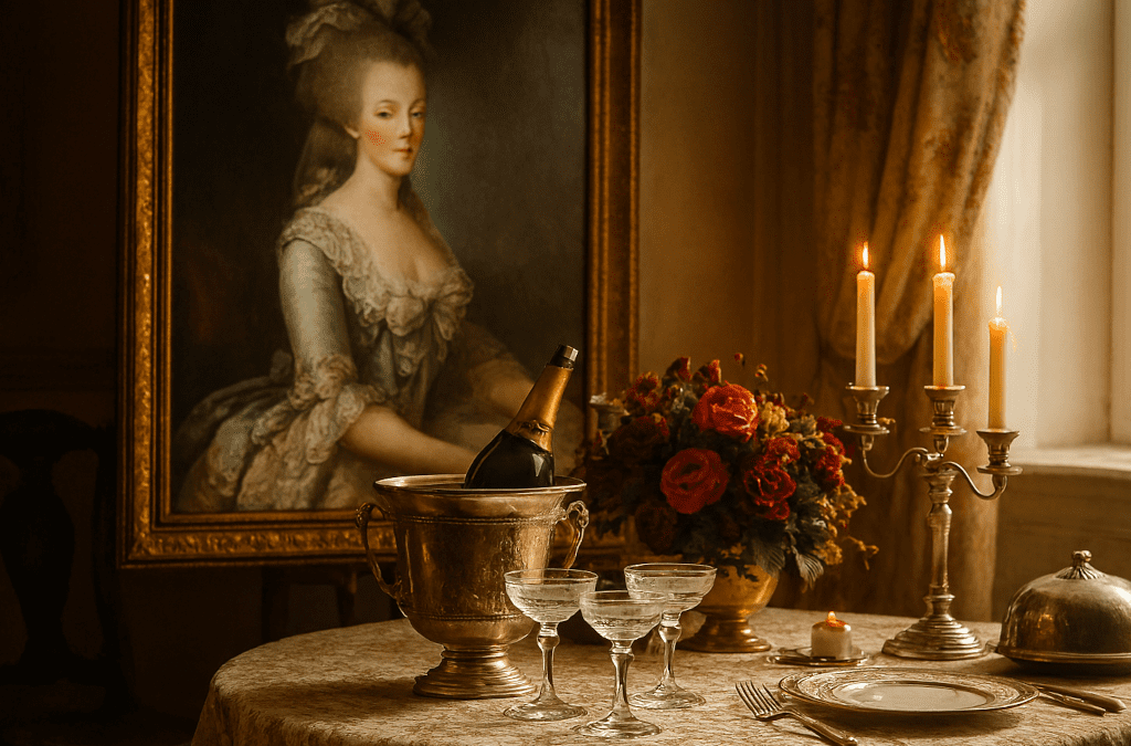 L’élégance à la Française : L’histoire (et le mythe) des coupes de champagne de Marie-Antoinette