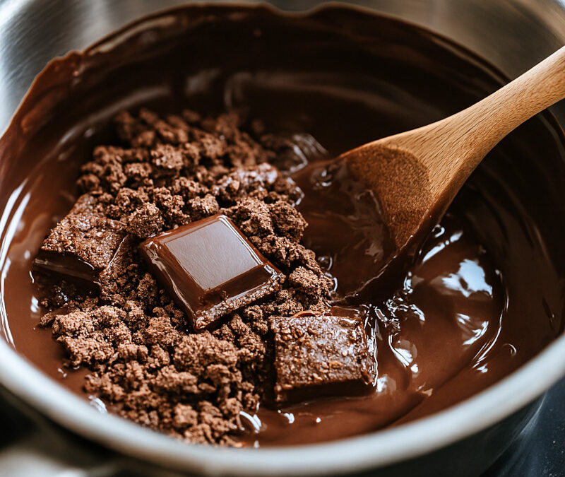 Pourquoi le chocolat devient granuleux ou “craquèle” quand on le chauffe