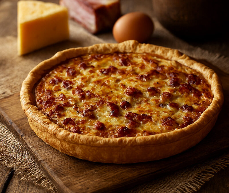 Tarte à l&rsquo;boustifaille (Picardie) : aux origines de la tarte rustique au lard et fromage