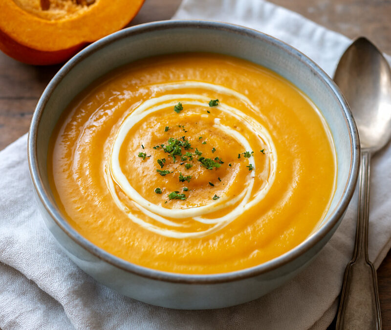 Velouté de Potimarron : de la courge Japonaise au chef-d&rsquo;œuvre réconfortant de nos tables d&rsquo;automne