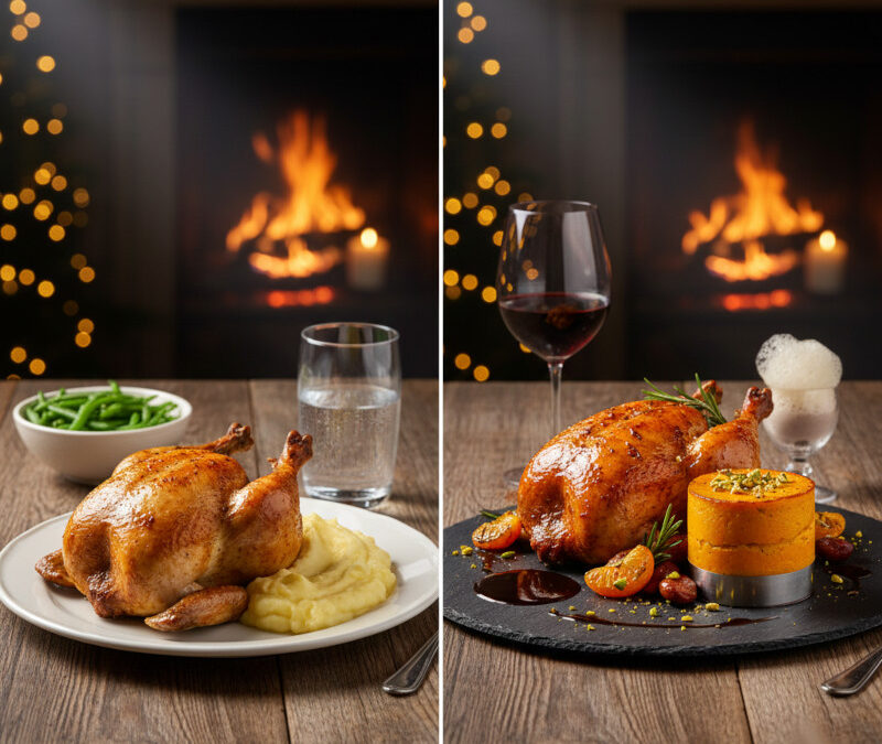Comment transformer un plat classique en plat de Noël