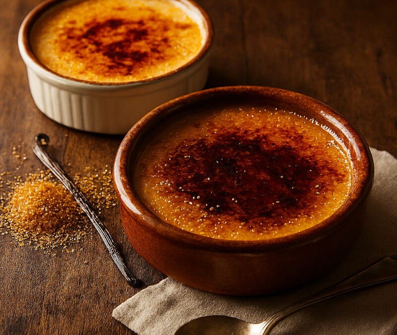 Crème brûlée et Crème catalane : Démêler les secrets de deux stars de la crème caramélisée