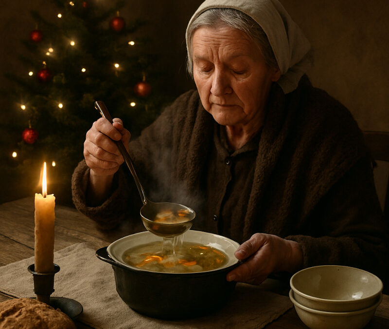 La soupe de Noël dans les campagnes françaises : L&rsquo;âme des veillées d&rsquo;autrefois