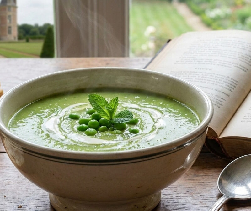 Le potage Saint-Germain : L&rsquo;élégance printanière d&rsquo;un classique de l&rsquo;Ile-de-france