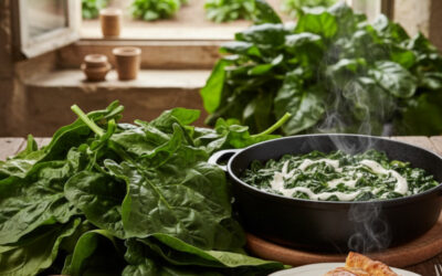 L&rsquo;épinard monstrueux de Viroflay : Histoire d&rsquo;un géant oublié et recettes d&rsquo;un trésor du potager Français