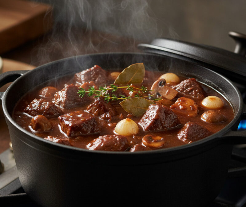 Pourquoi mon plat mijoté est fade alors qu’il a cuit 3 heures ? Le secret des saveurs de la gastronomie Française