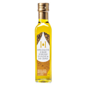 Spécialité à base d'huile d'olive et de cèpes